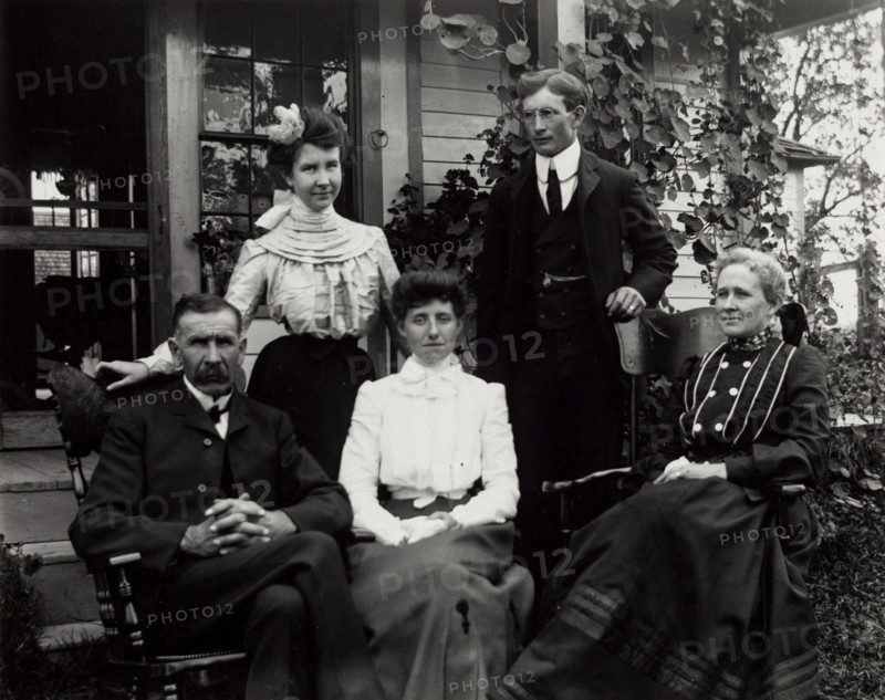 Untitled (Family of Five), c1900, printed 1980. Creator: Unknown.