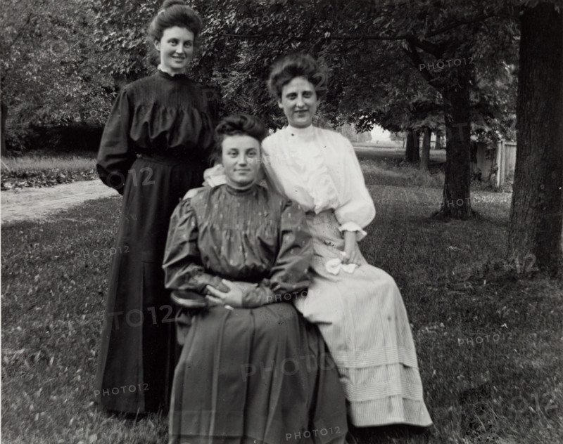 Untitled (Three Women), c1900, printed 1980. Creator: Unknown.
