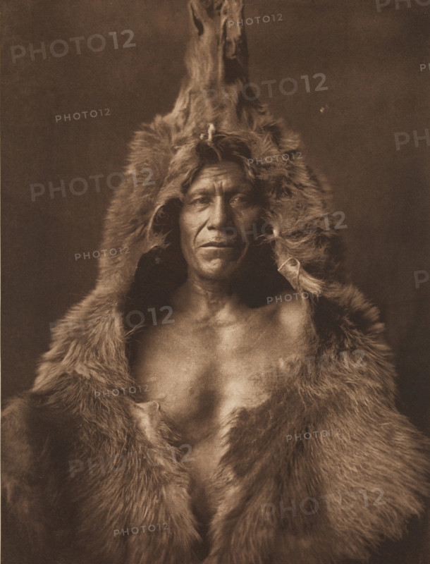 Bear's Belly, Arikara, 1908. Creator: Edward Sheriff Curtis.