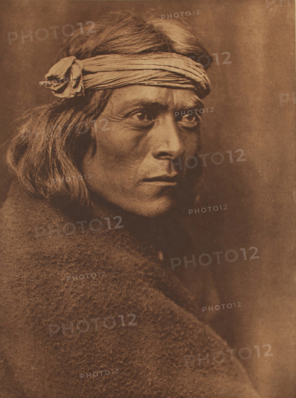 A Zuñi Governor, 1925. Creator: Edward Sheriff Curtis.