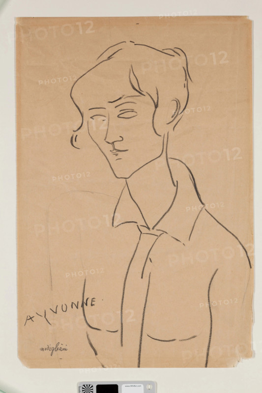Yvonne, 1918. Creator: Amadeo Modigliani.