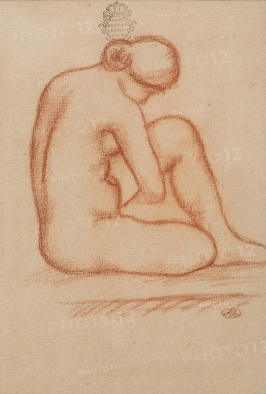 Crouching Nude. Creator: Aristide Maillol.