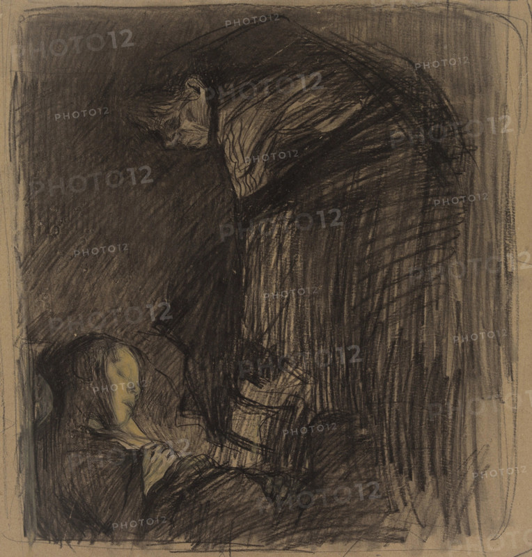 Burial, c1903. Creator: Kathe Kollwitz.