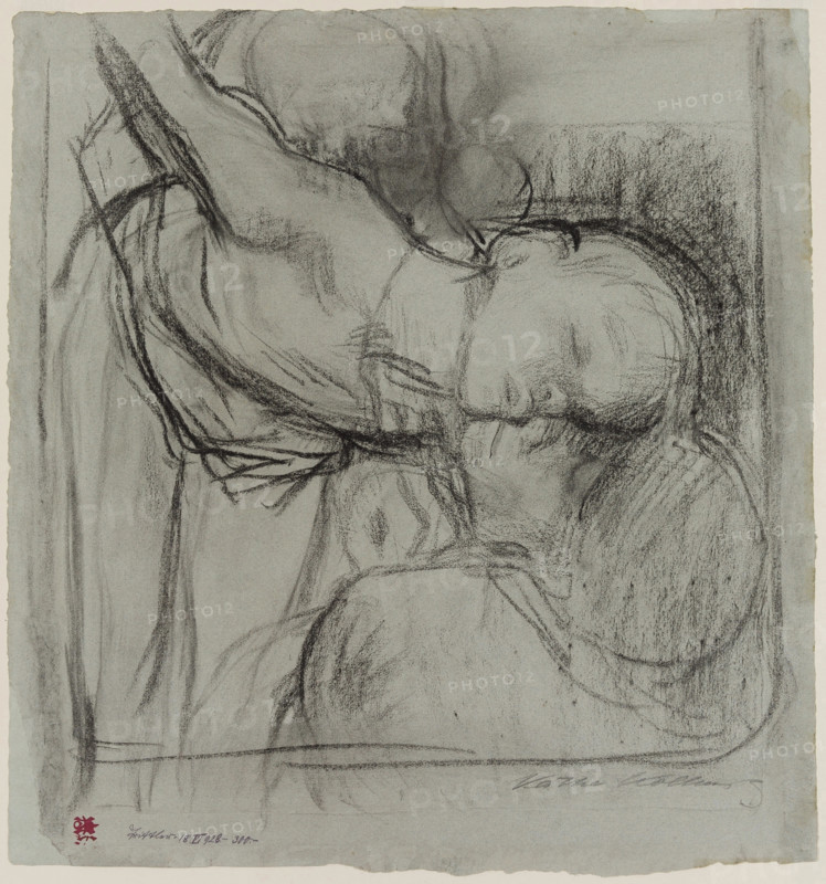 Death, Woman, and Child, c1910. Creator: Kathe Kollwitz.