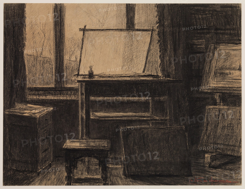 My Studio, between 1860 and 1924. Creator: Carel Nicolaas Storm.