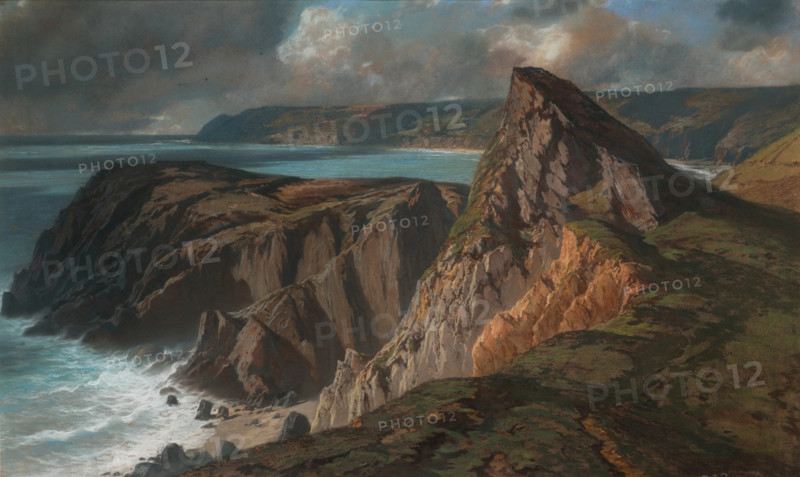 Cape La Hague, 19th century. Creator: Charles Francois Eustache.
