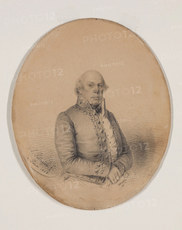 Daniel Brent, 1828. Creator: Louis-Jean Baptiste Pellegrin.
