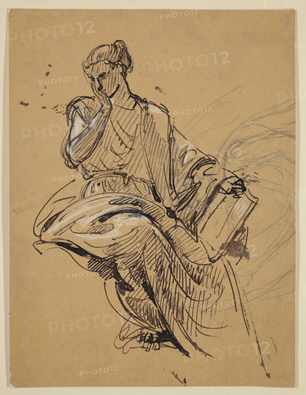 History, mid-19th century. Creator: Isidore Pils.