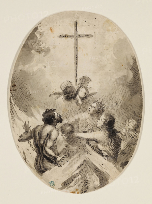 Souls in Purgatory, between late 17th and early 18th century. Creator: Alonso Cano.
