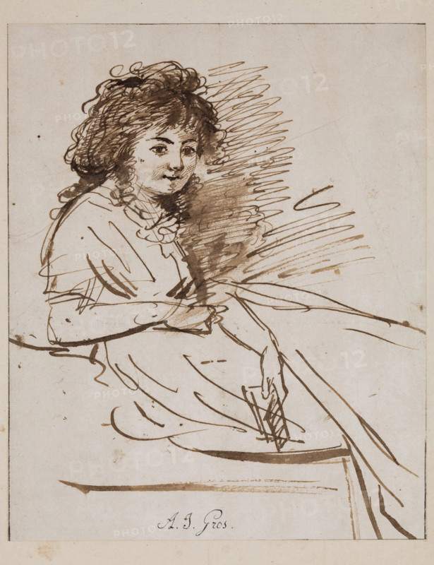 Portrait of a Woman, early 19th century. Creator: Antoine-Jean Gros.