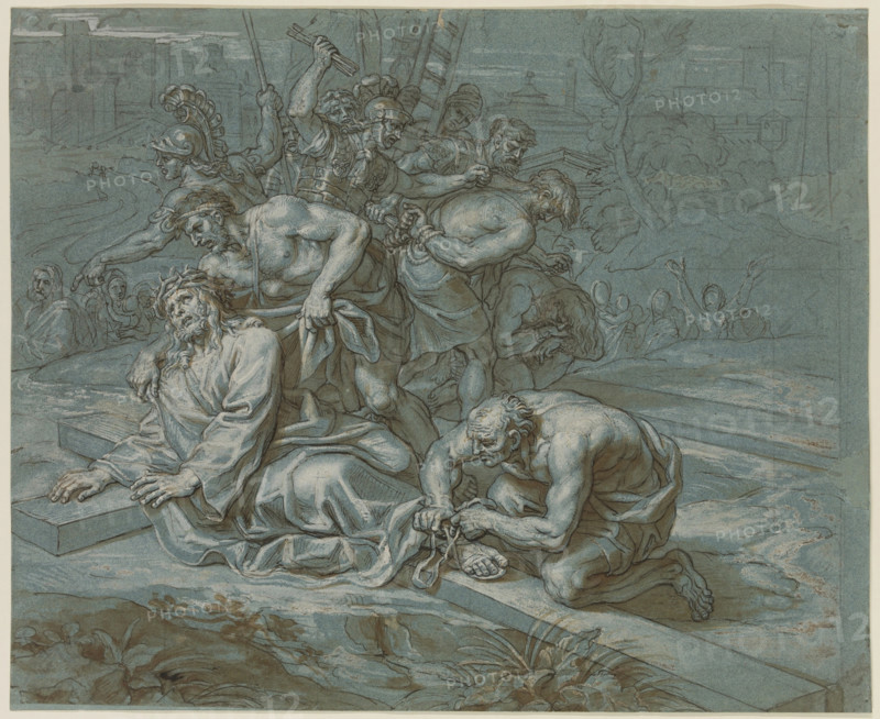 Christ Disrobed on the Cross, c1680. Creator: Michel Ange Corneille.
