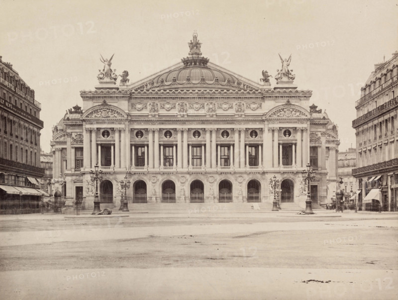Paris Opera House, between 1822 and 1898. Creator: Francis Frith.