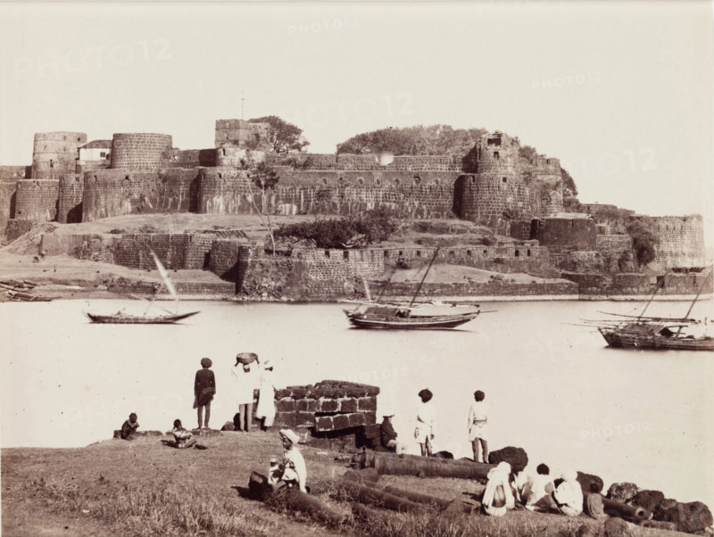 Goa Fort, between 1880 and 1889. Creator: Francis Frith.