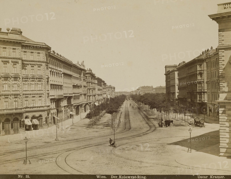 Wien. Der Kolowrat Ring, late 19th century. Creator: Oscar Kramer.