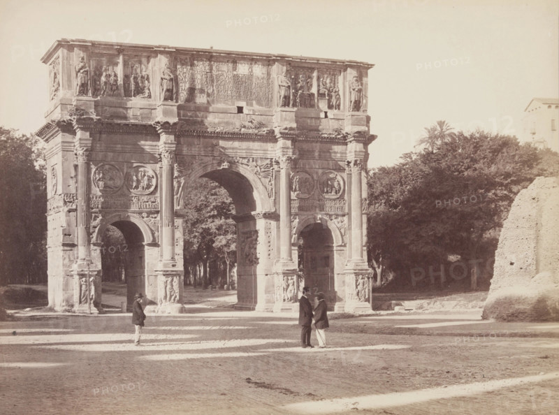 Arch of Constantine, late 19th century. Creator: Unknown.