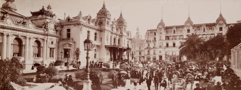 (Untitled, View of Nice, France), between 1880 and 1890. Creator: Jean Gilletta.