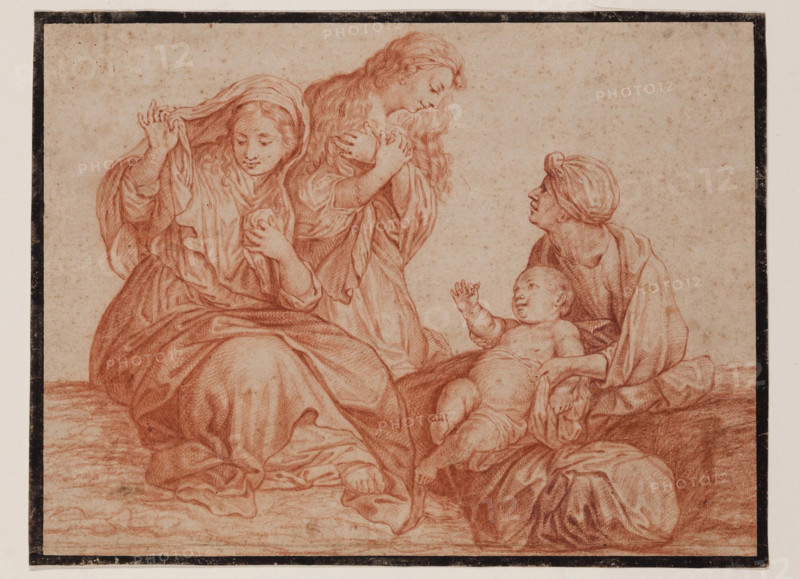 Marriage of St. Catherine, 18th century. Creator: Unknown Italian; After Raphael Italian, 1483-1520.