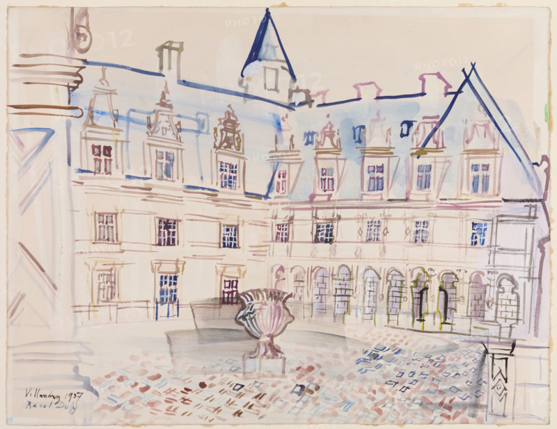 Villandry, 1937. Creator: Raoul Dufy.