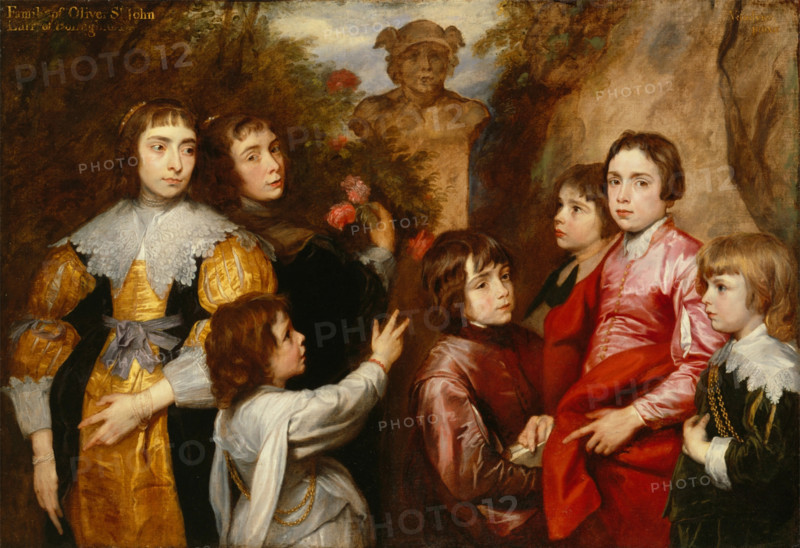 A Family Group, between 1634 and 1635. Creator: Anthony van Dyck.