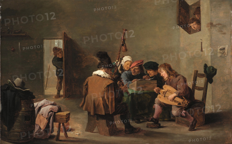 The Boors' Concert, early 1640s. Creator: David Teniers II.