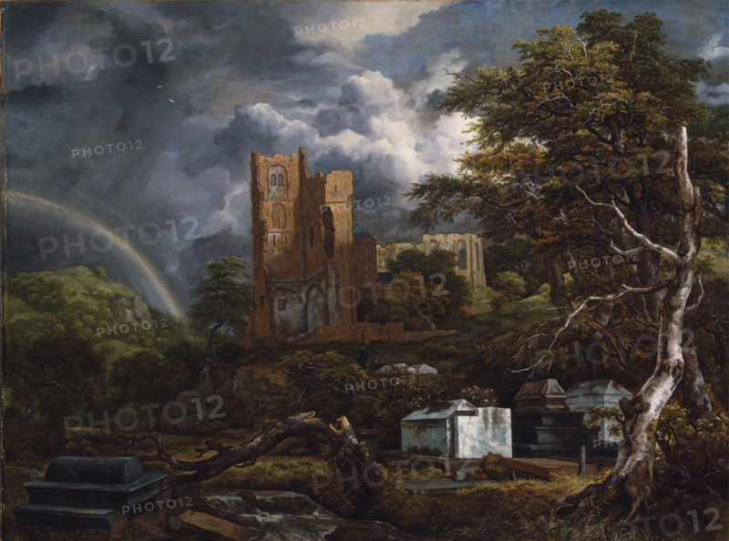 The Jewish Cemetery, 1654 or 1655. Creator: Jacob van Ruisdael.
