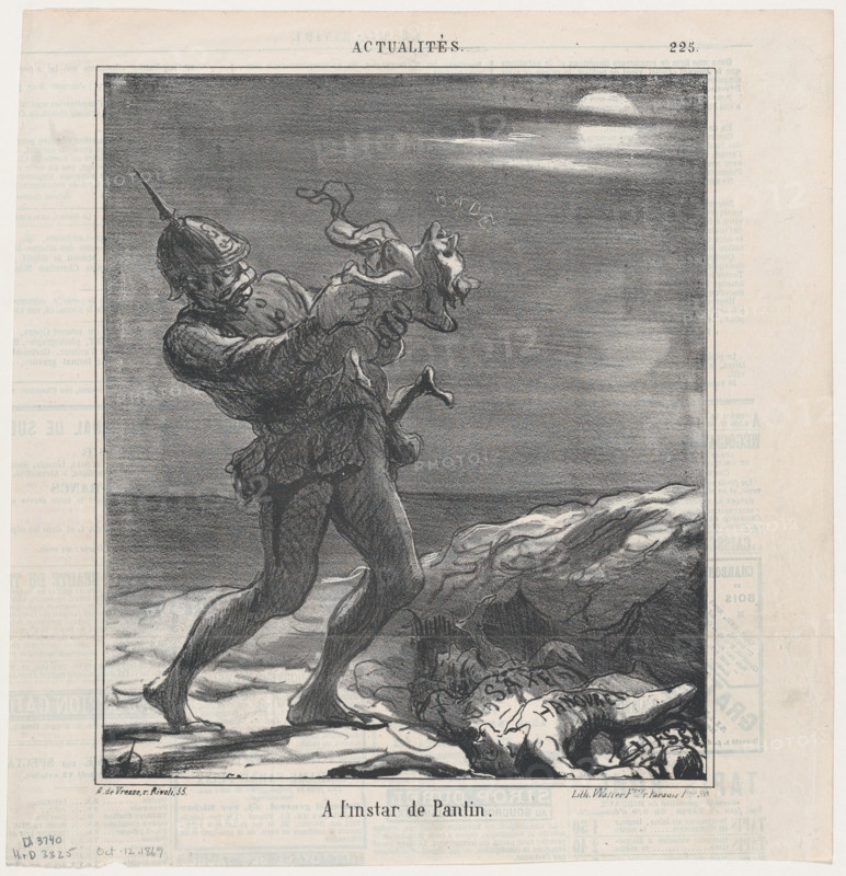 A l'instar de Pantin, 1869. Creator: Honore Daumier.