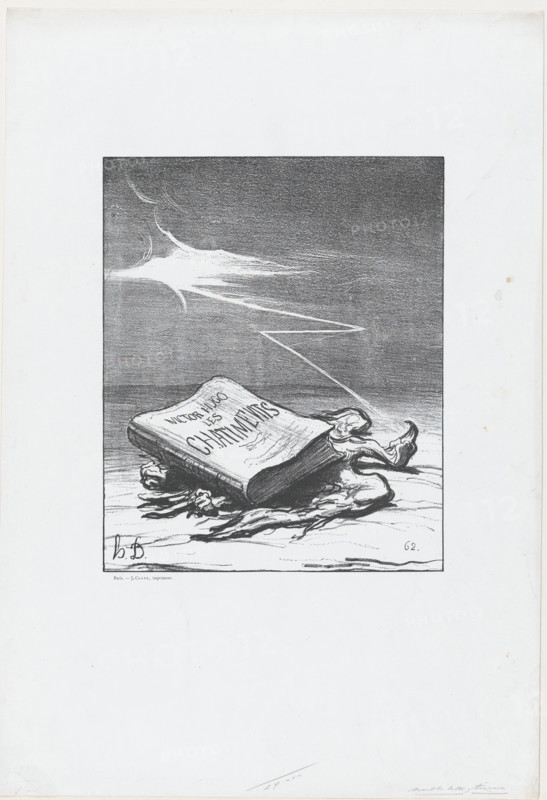 Page d'histoire, 1870.  Creator: Honore Daumier.