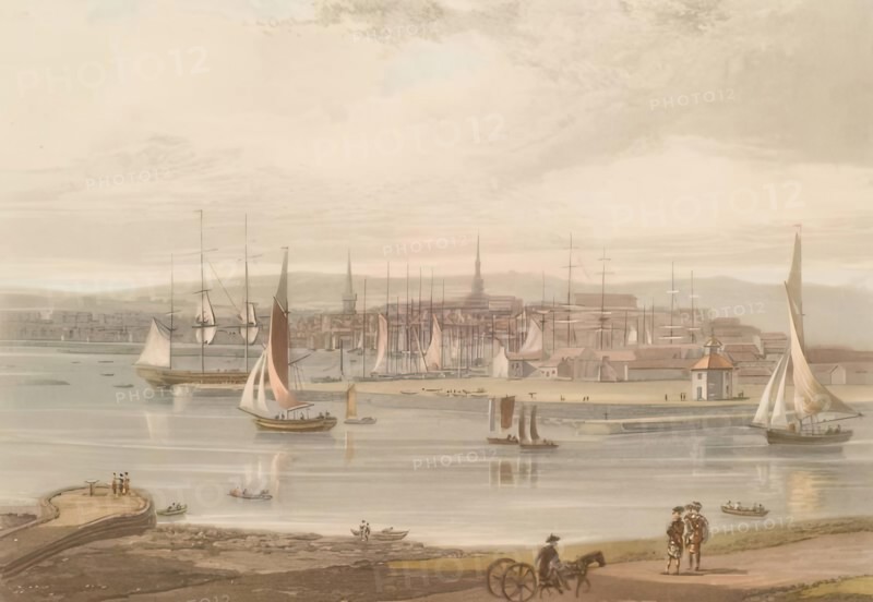 Aberdeen, 1822. Creator: William Daniell.
