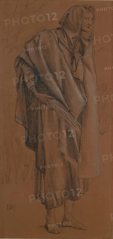 Study for 'The Star of Bethlehem', 1875-1899. Creator: Sir Edward Coley Burne-Jones.