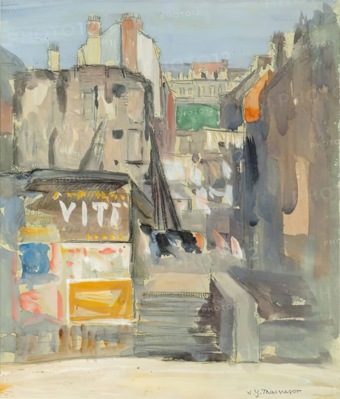 Houses Boulogne, c1880-1920. Creator: William York Macgregor.