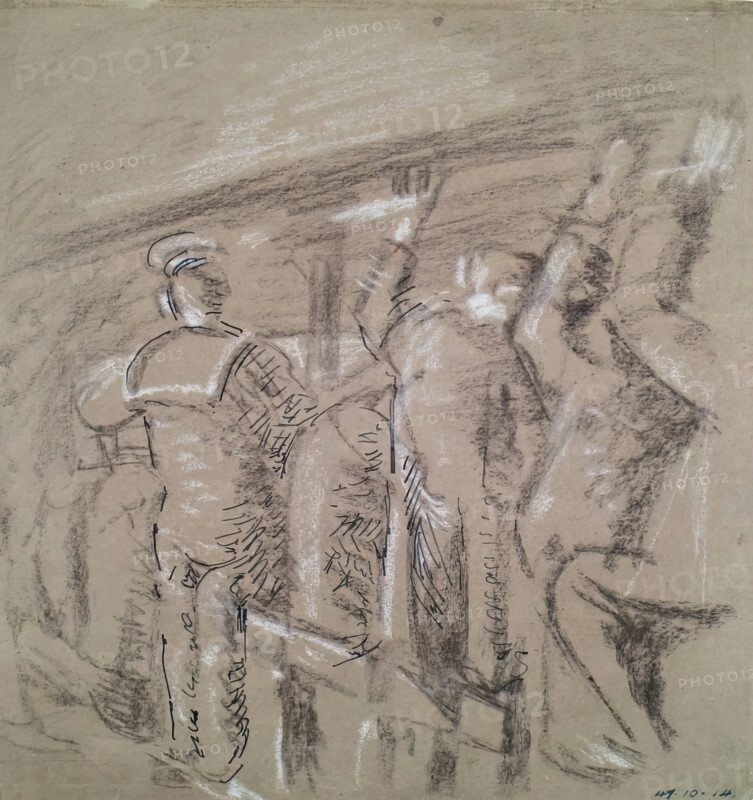 Gallery of the Old Mogul, c1899. Creator: Walter Richard Sickert.