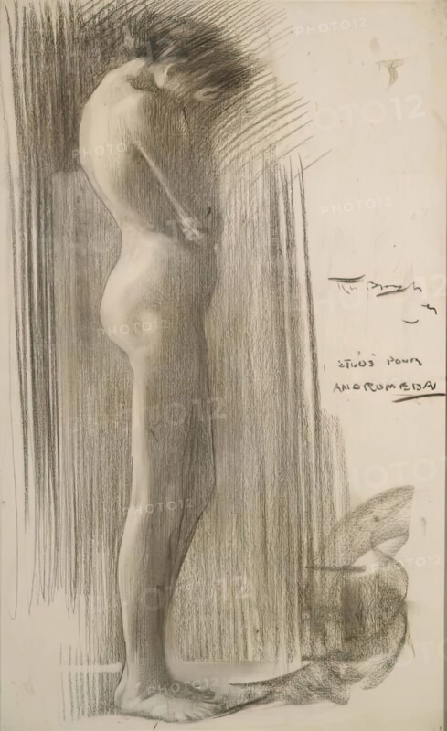 Study for "Andromeda", c1893. Creator: Robert Brough.