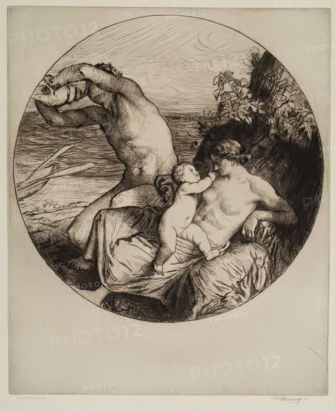 The Fisherman, 1908. Creator: William Strang.