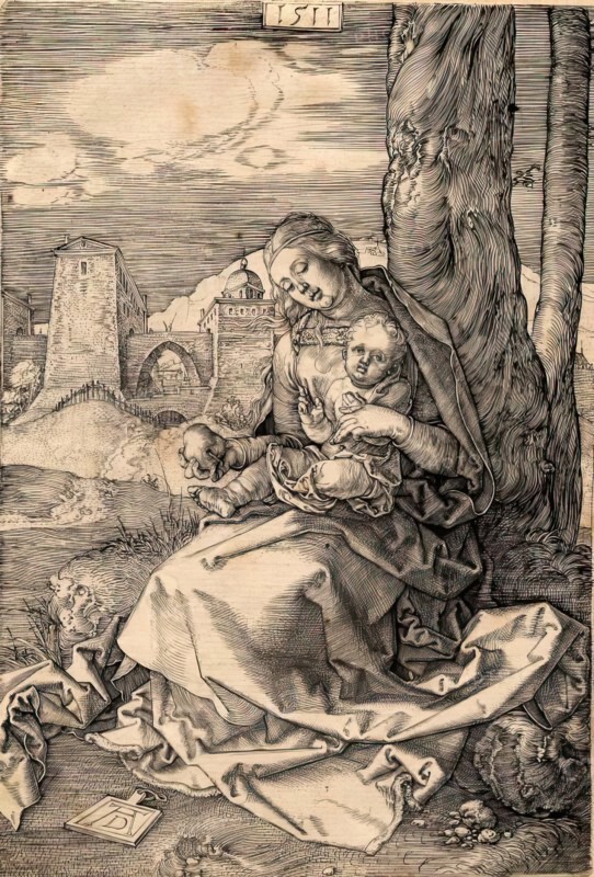 Madonna and Child, with Pear, 1511. Creator: Albrecht Durer.