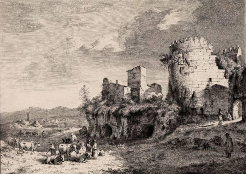 Landscape, 1780. Creator: Jean-Jacques de Boissieu.