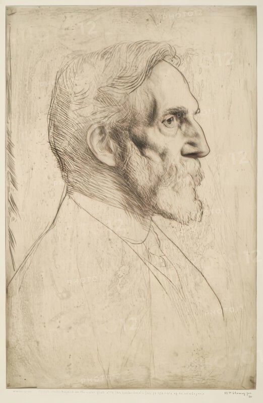 Philip Norman, 1915. Creator: William Strang.