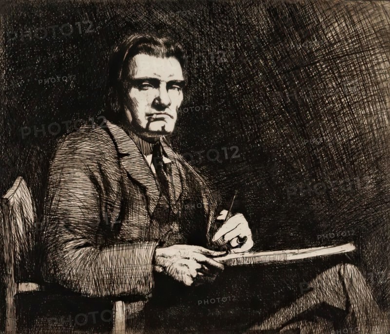James McBey Lld, 1925-1949. Creator: Ernest Stephen Lumsden.