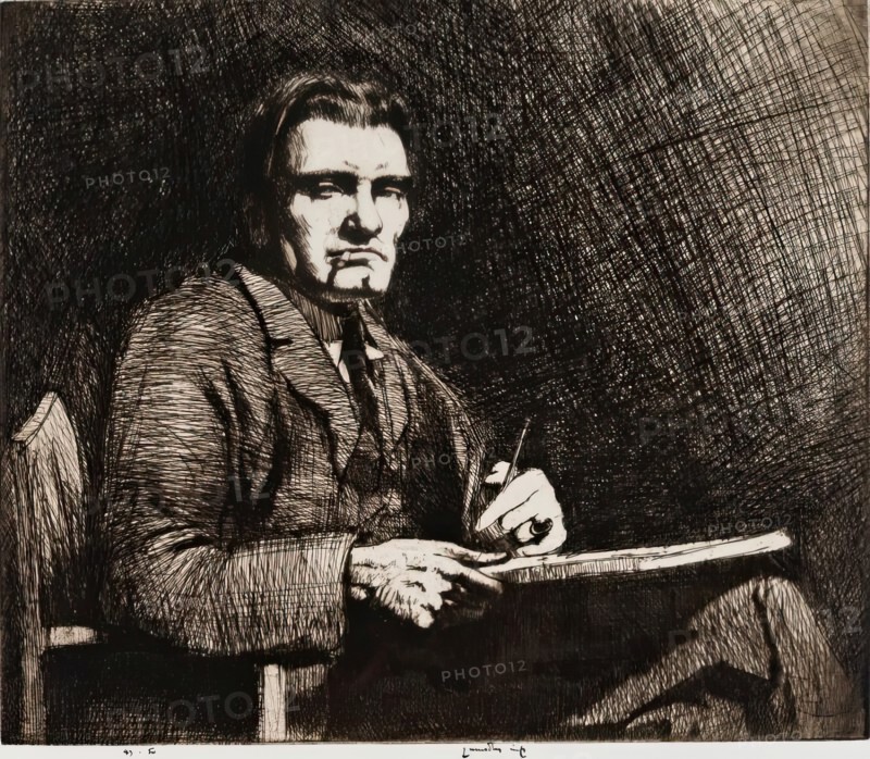 James McBey Lld, 1929. Creator: Ernest Stephen Lumsden.