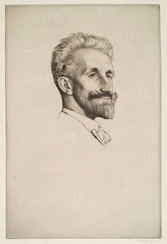 R.B. Cunninghame Graham, 1898. Creator: William Strang.