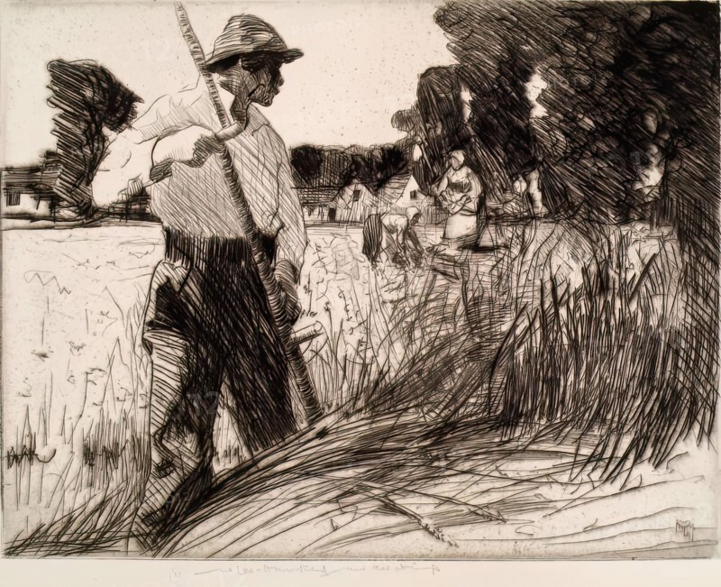 Field Workers, 1925-1949. Creator: William Lee-Hankey.