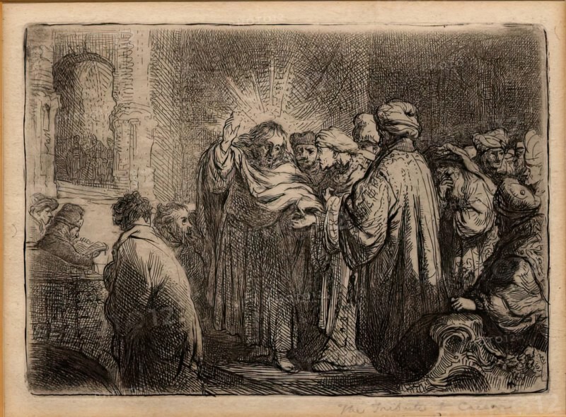 The Tribute to Caesar, c1635. Creator: Unknown.