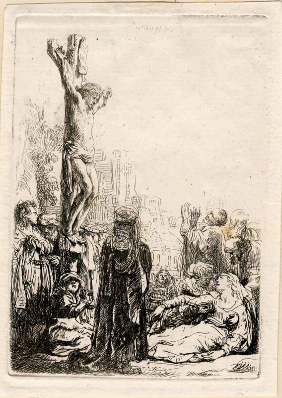 The Crucufixion, c1635. Creator: Unknown.