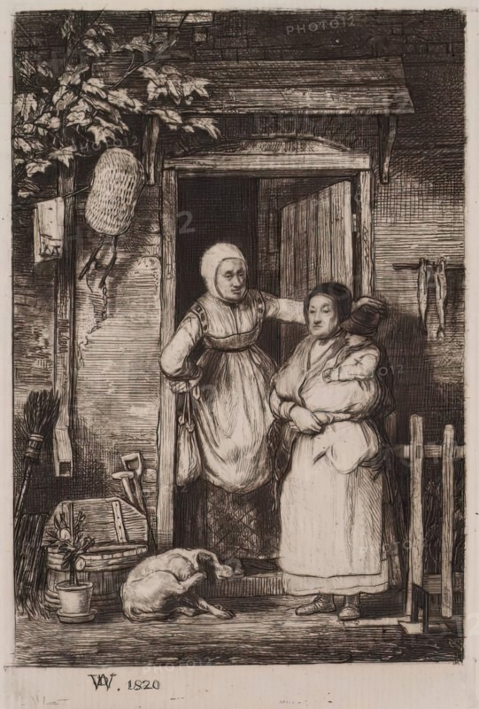 Woman in Doorway, c1820. Creator: David Wilkie.