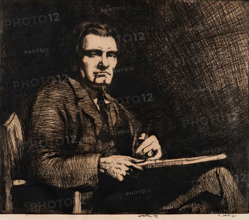 James McBey LLd, 1921. Creator: Ernest Stephen Lumsden.