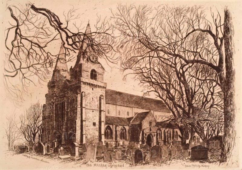 Old Machar Cathedral, c1900s. Creator: Unknown.