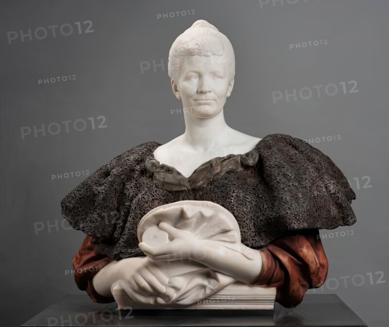 Mrs J. Coutts Michie, c1890. Creator: Alfred Gilbert.