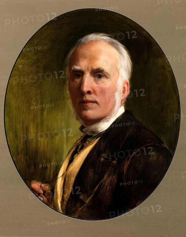John Callcott Horsley, Self Portrait, 1882. Creator: John Callcott Horsley.