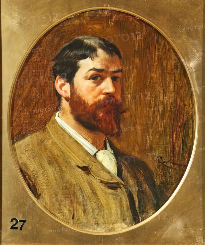 Robert Walker Macbeth, Self Portrait, 1883. Creator: Robert Macbeth Walker.