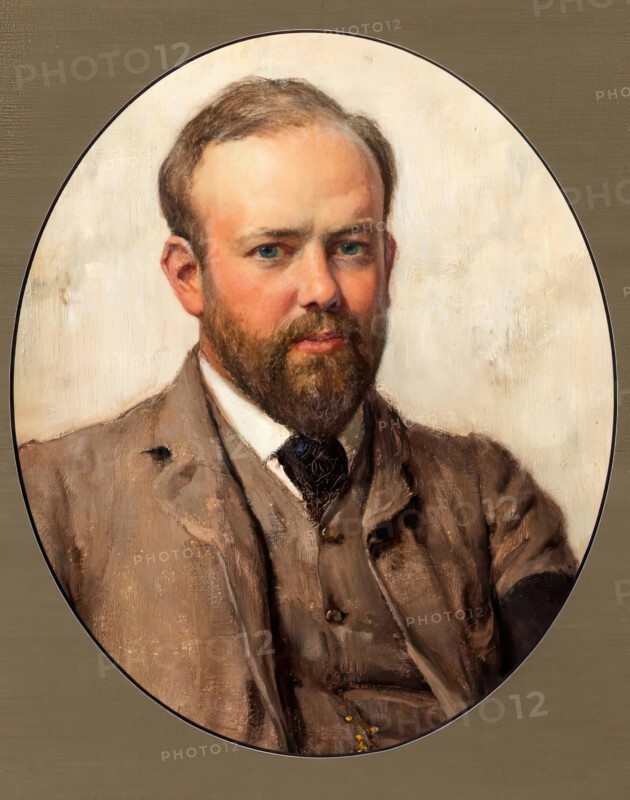 Adrian Stokes, RA, 1888. Creator: Theodore Blake Wirgman.