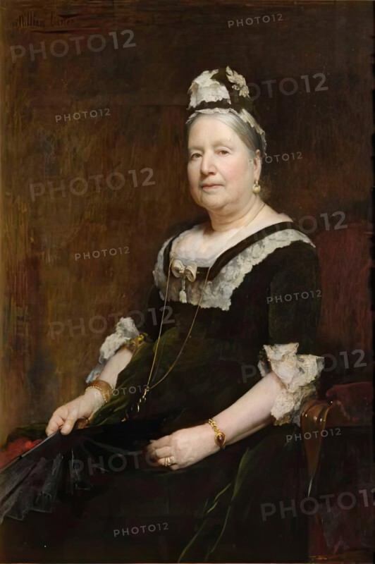 Mrs John Webster, 1888. Creator: William Carter.